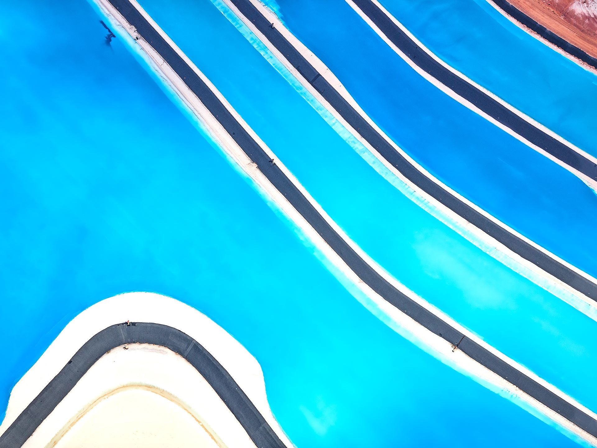 ANDREI DUMAN: Blue Lines II (limited edition print)
