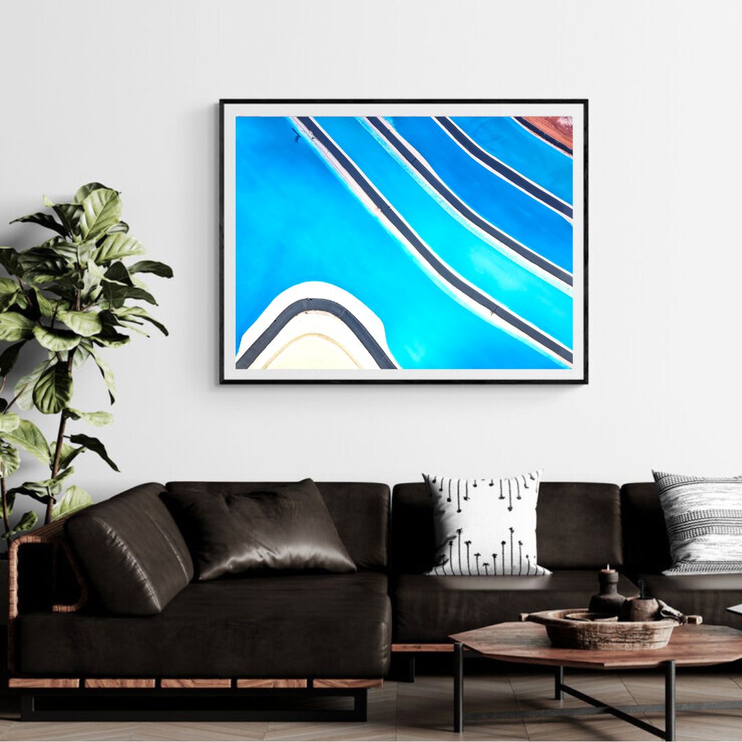 ANDREI DUMAN: Blue Lines II (limited edition print)
