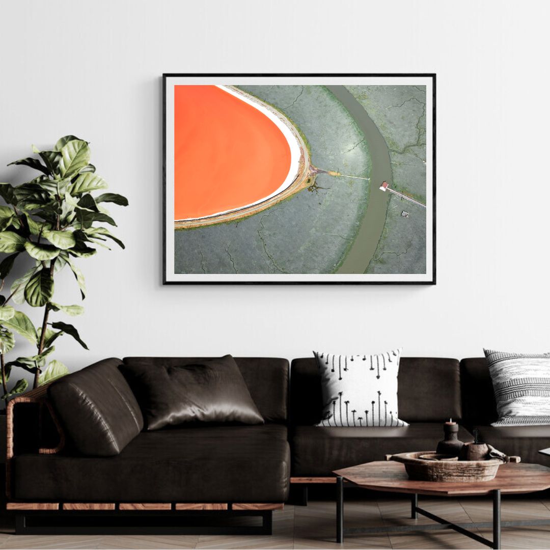 ANDREI DUMAN: Orange Lake I (limited edition print)