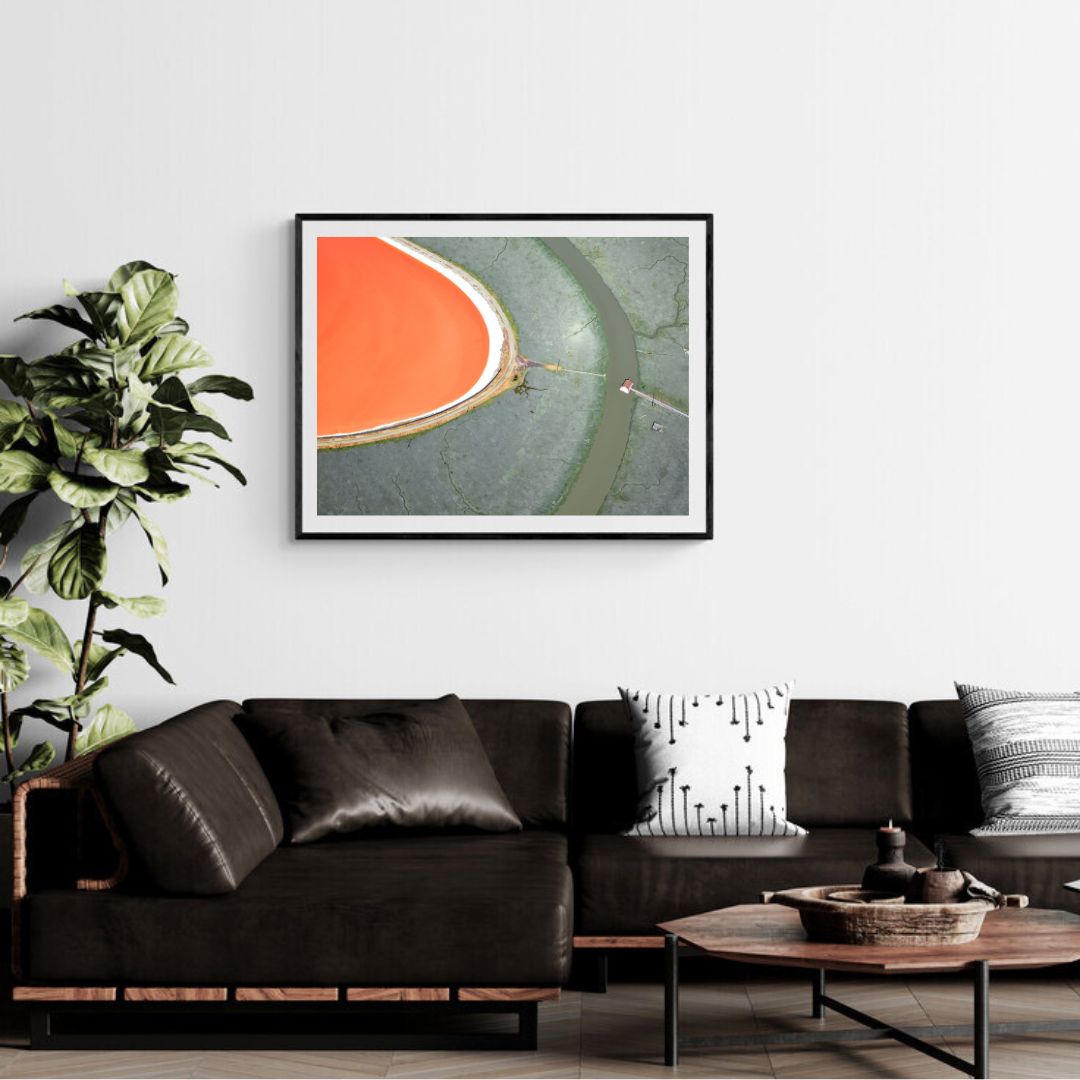 ANDREI DUMAN: Orange Lake I (limited edition print)