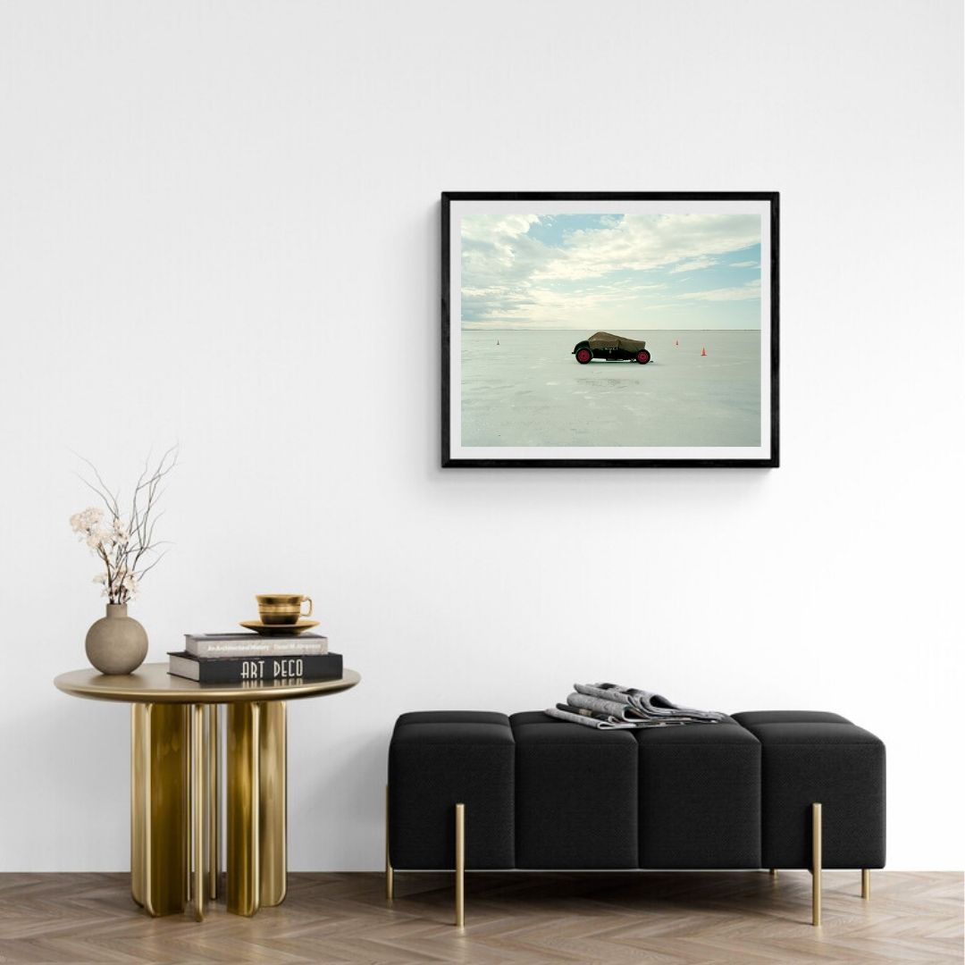 JIMMY & DENA KATZ: Brown Car (fine art print)