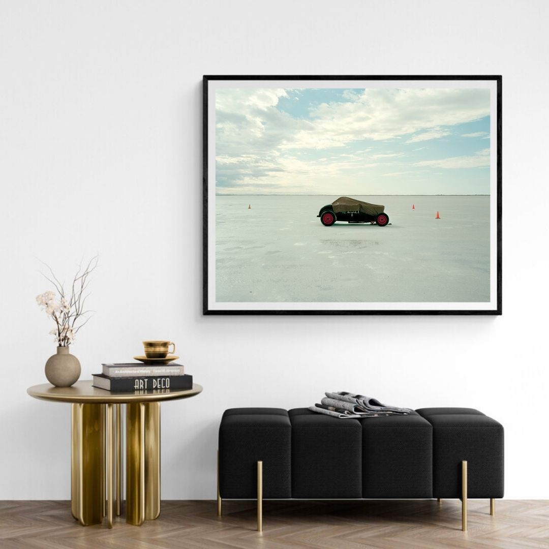 JIMMY & DENA KATZ: Brown Car (fine art print)