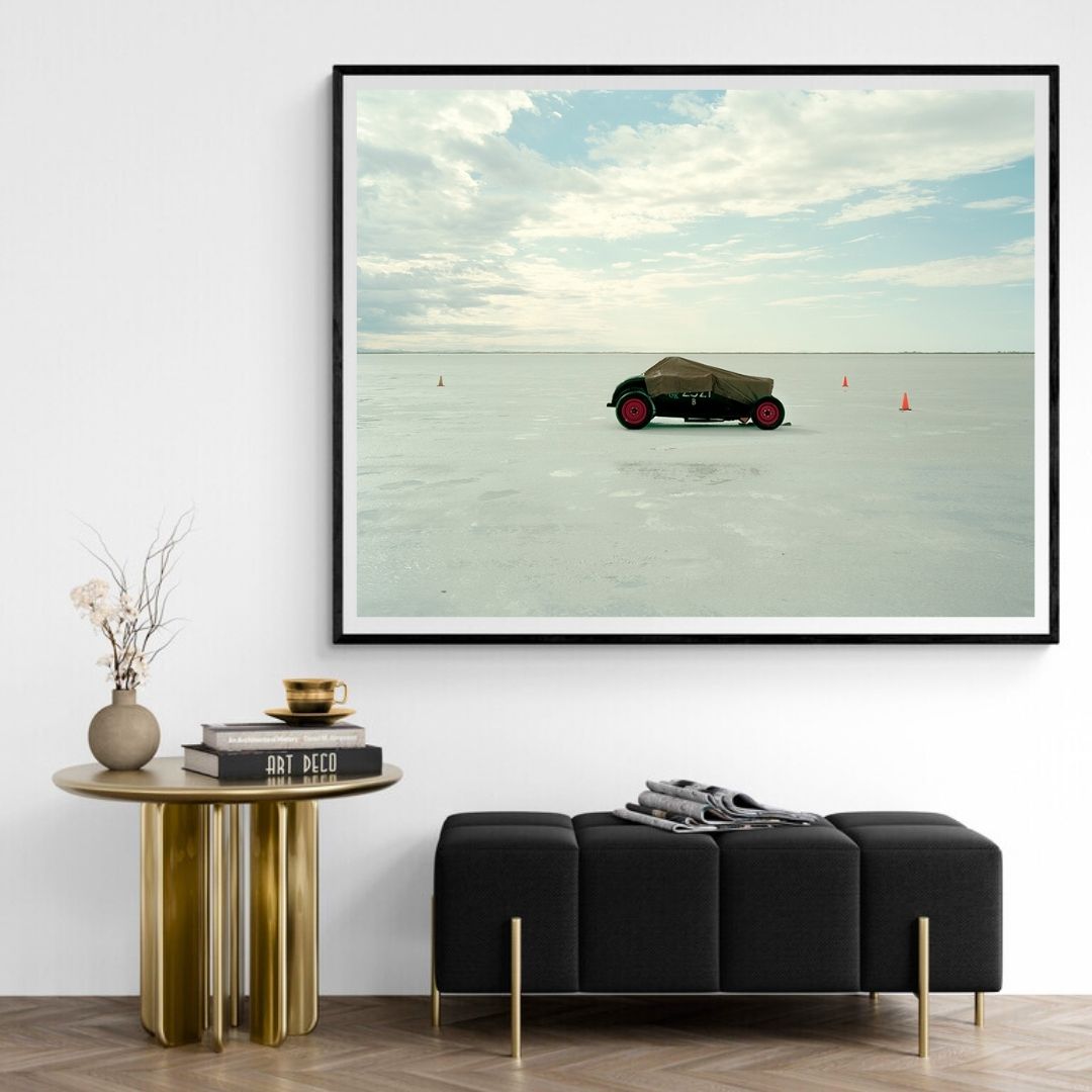 JIMMY & DENA KATZ: Brown Car (fine art print)
