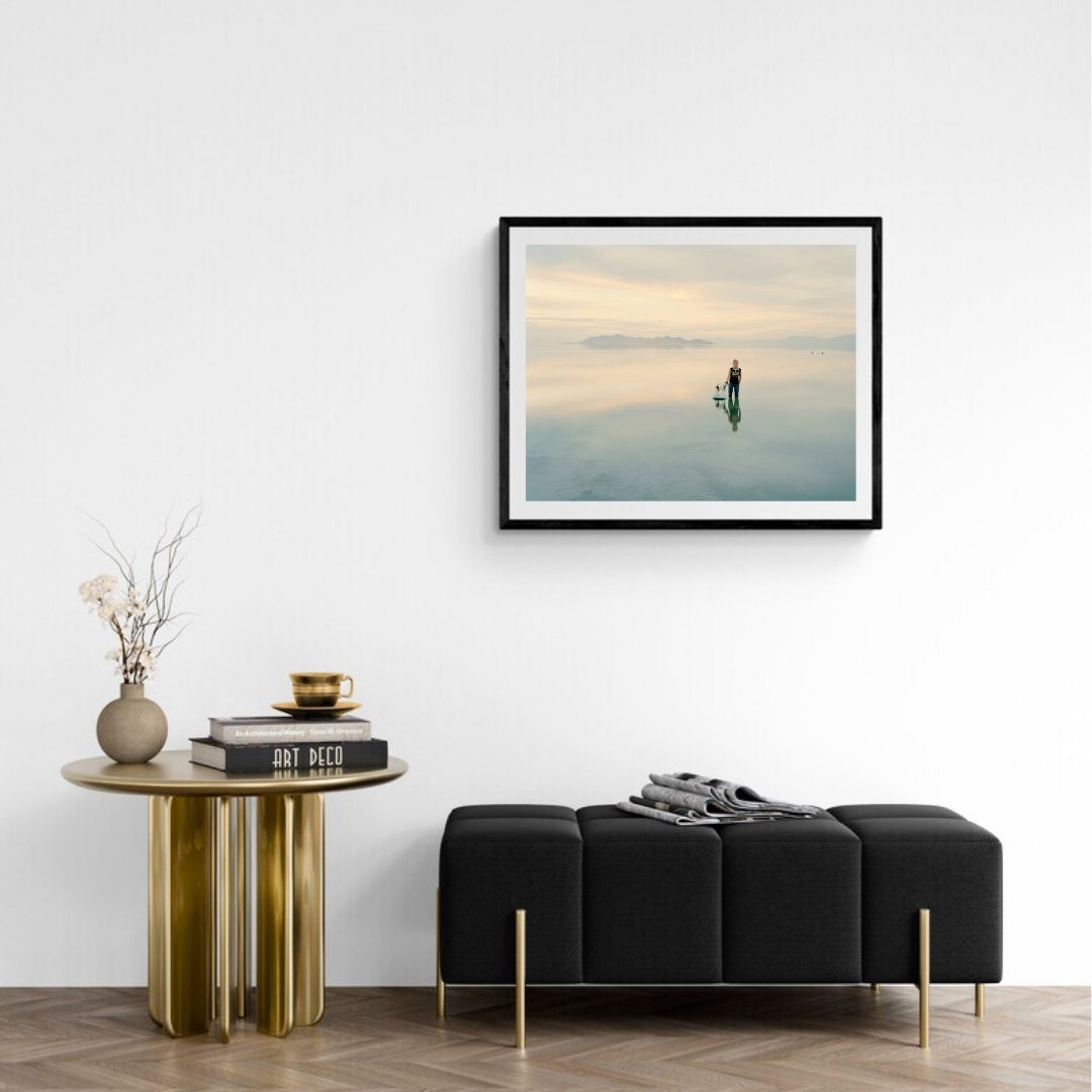 JIMMY & DENA KATZ: Girl with Dog (fine art print)