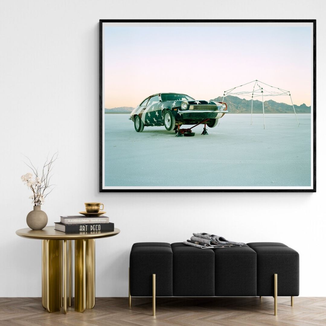 JIMMY & DENA KATZ: Raised Car (fine art print)