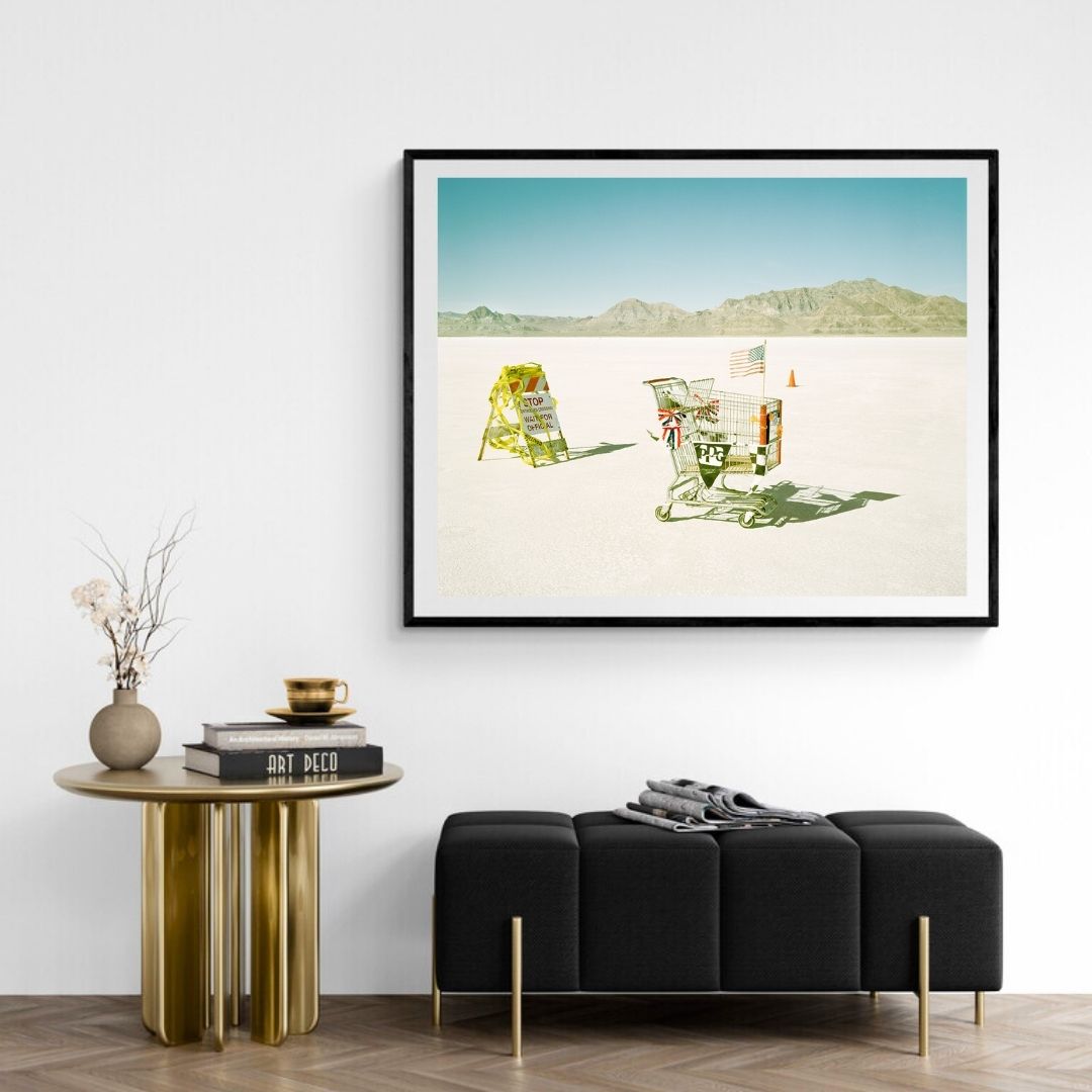 JIMMY & DENA KATZ: Shopping Cart (fine art print)