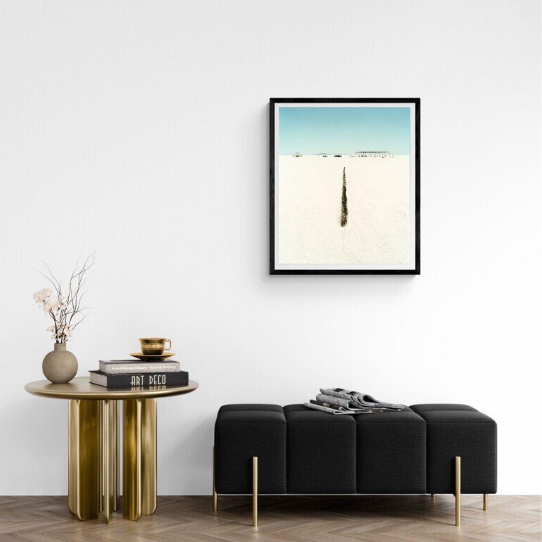 JIMMY & DENA KATZ: Short Black Line (fine art print)
