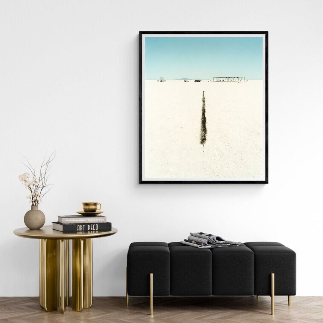 JIMMY & DENA KATZ: Short Black Line (fine art print)