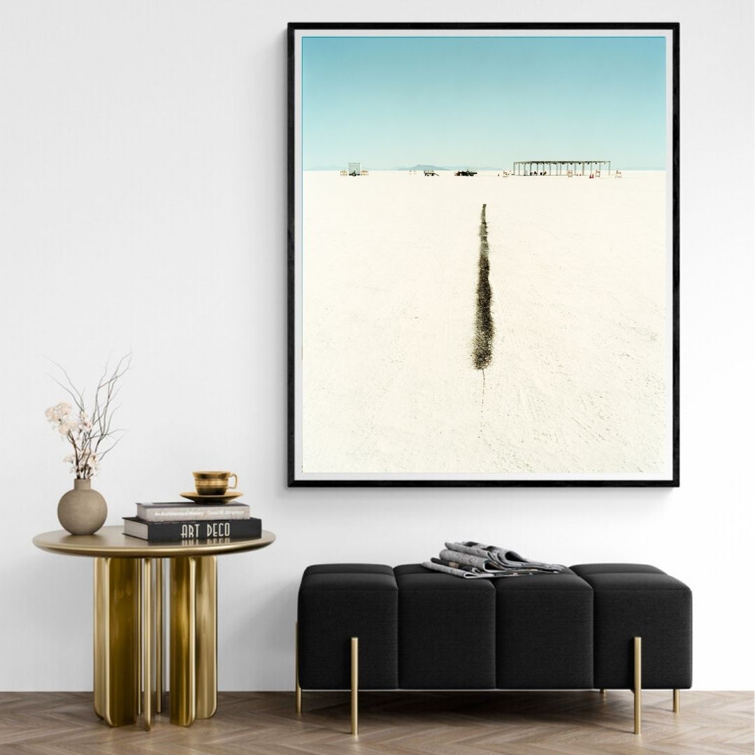 JIMMY & DENA KATZ: Short Black Line (fine art print)