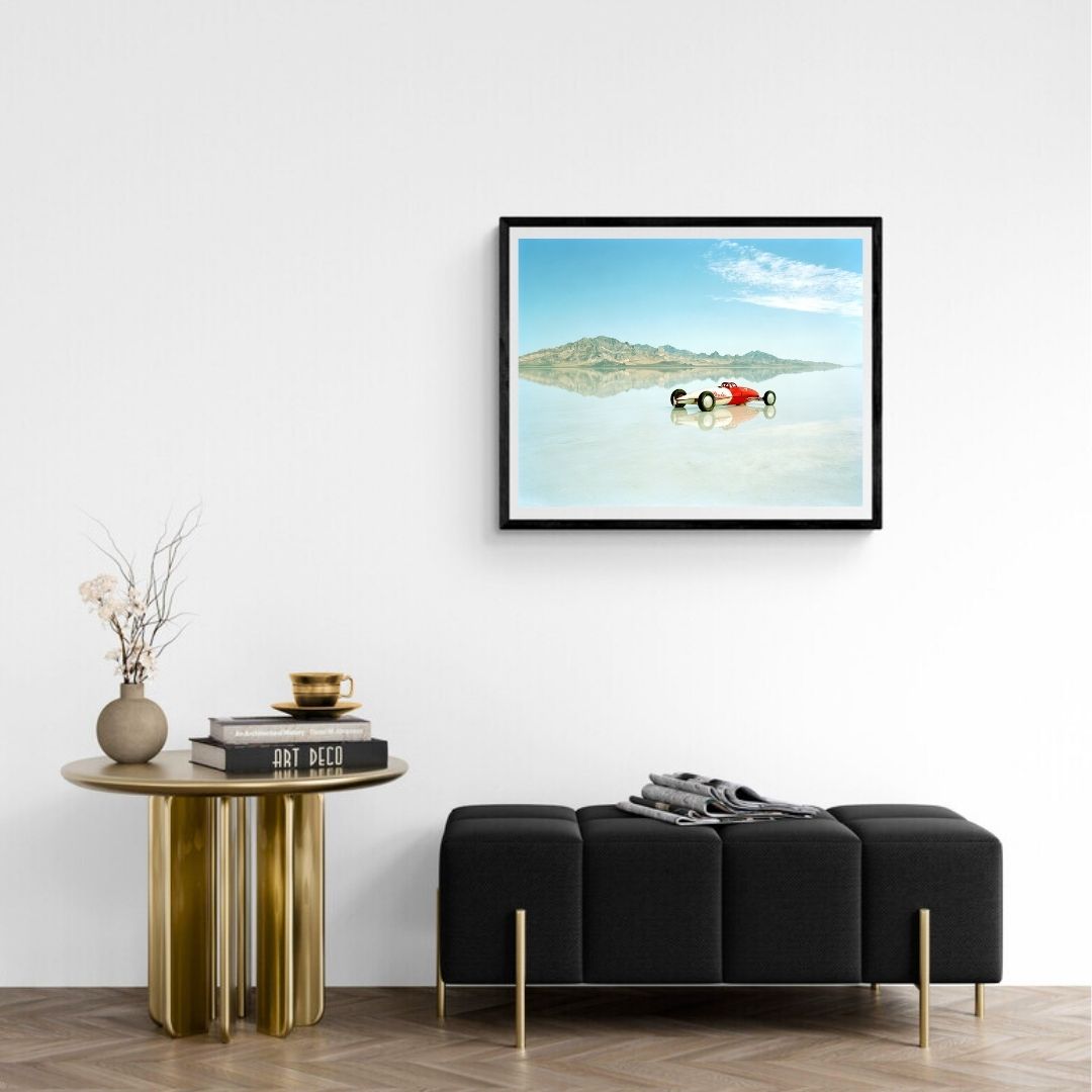 JIMMY & DENA KATZ: Silver Car (fine art print)