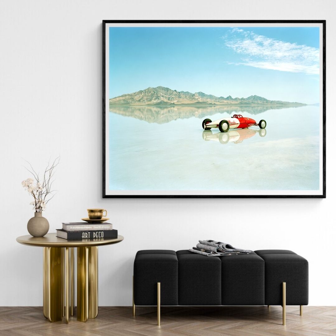 JIMMY & DENA KATZ: Silver Car (fine art print)