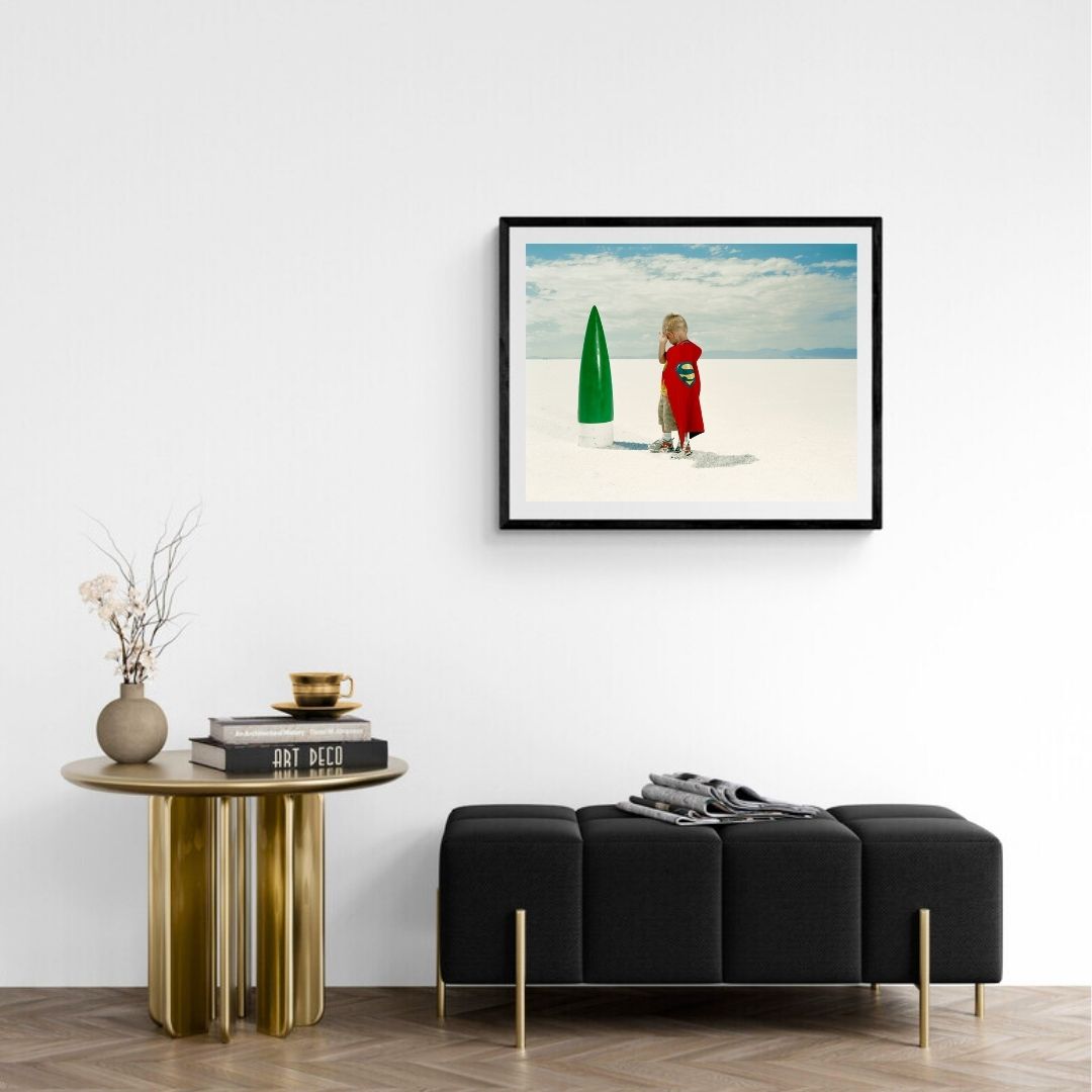 JIMMY & DENA KATZ: Superman (fine art print)