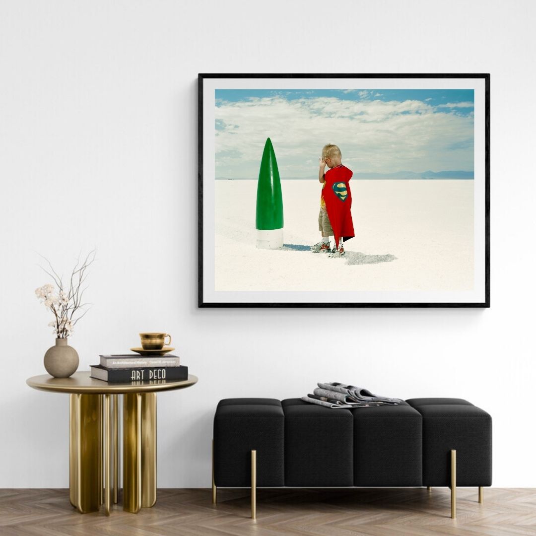 JIMMY & DENA KATZ: Superman (fine art print)