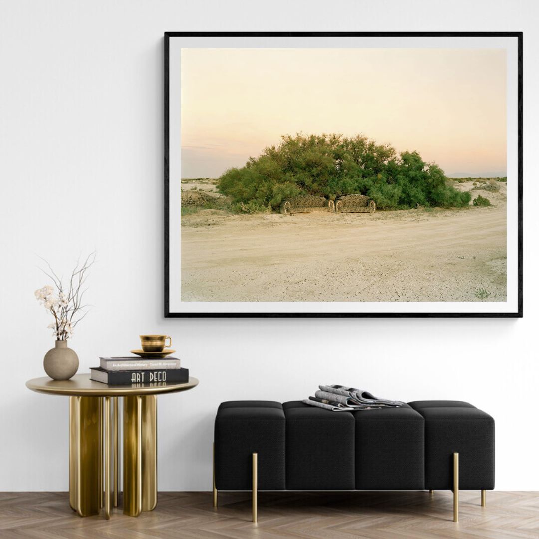 JIMMY & DENA KATZ: Two Couches (fine art print)
