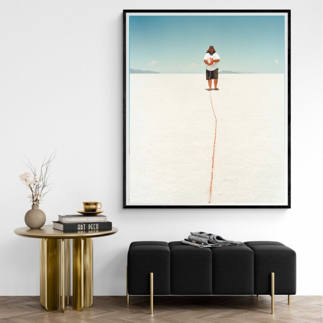 JIMMY & DENA KATZ: Winding A Spool (fine art print)