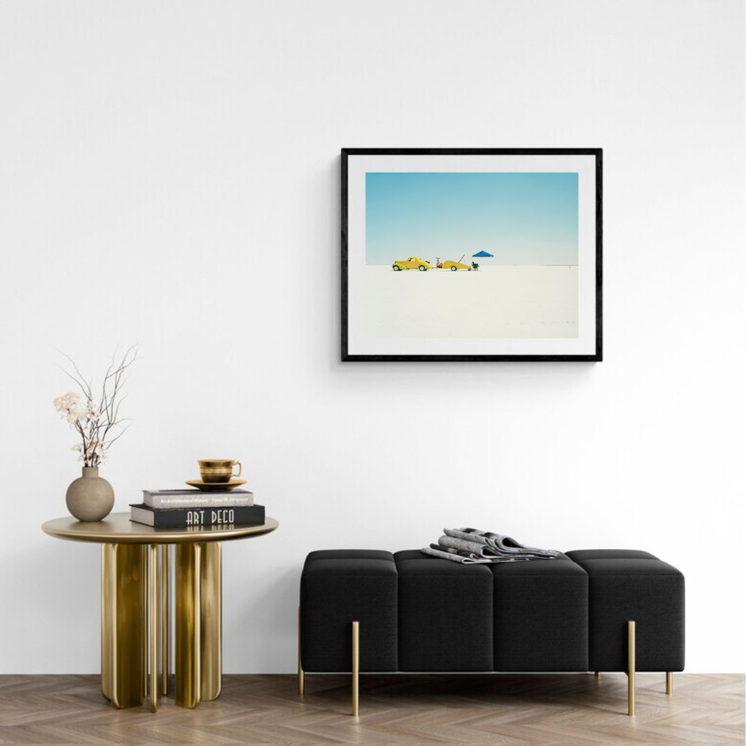 JIMMY & DENA KATZ: Yellow Car (fine art print)