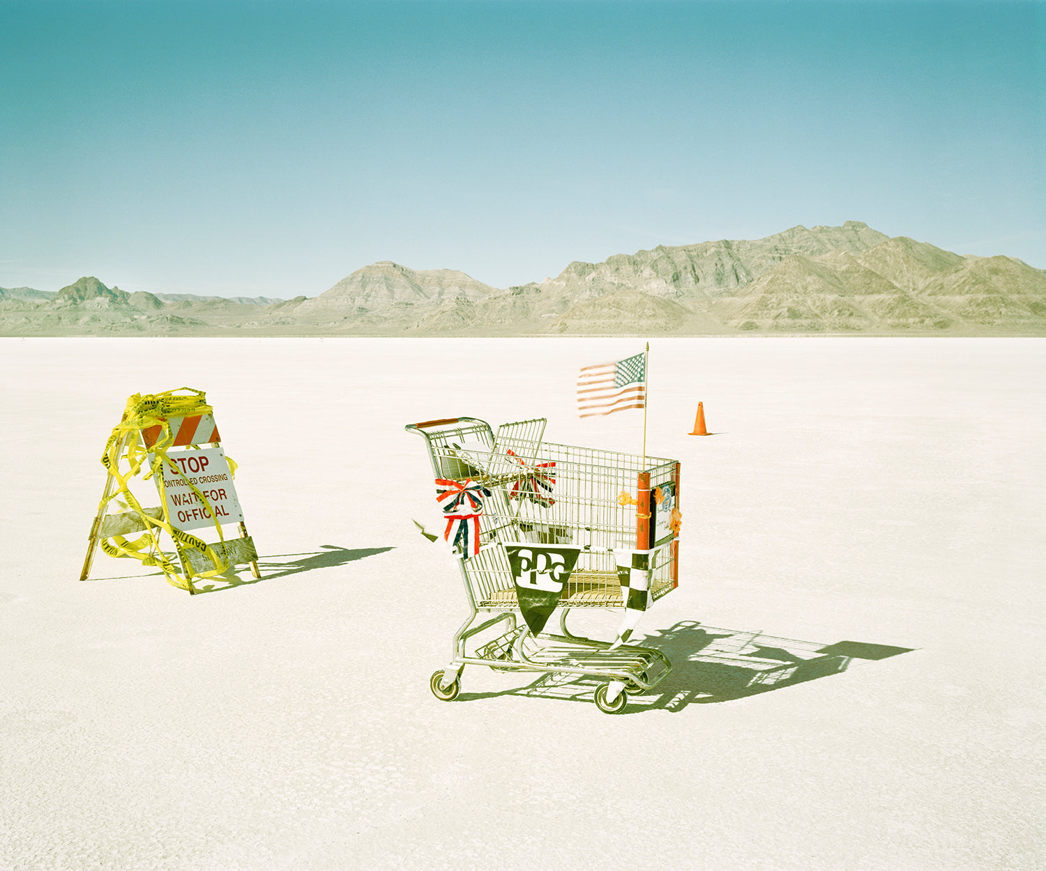 JIMMY & DENA KATZ: Shopping Cart (fine art print)
