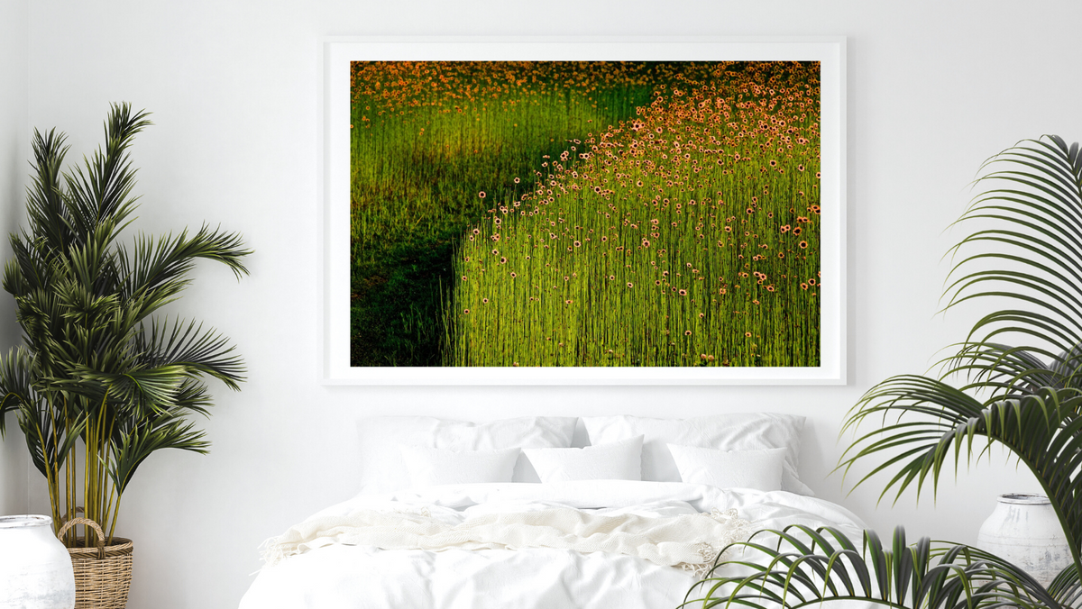 How to choose the right size art for a wall