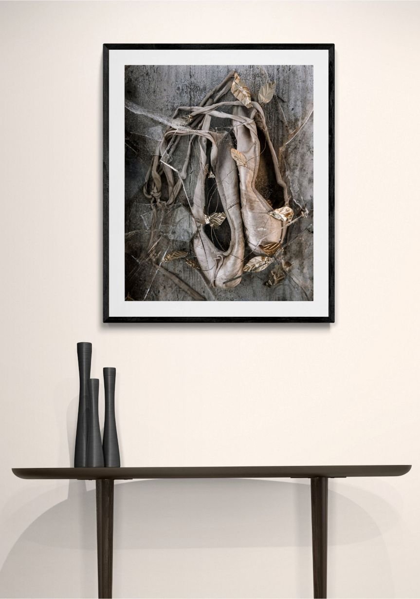 JOANNA MACLENNAN: Frozen Ballet Shoes (limited edition print) - Aurelie's Gallery