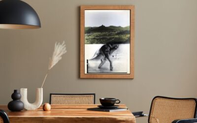 How to choose the right size art for a wall