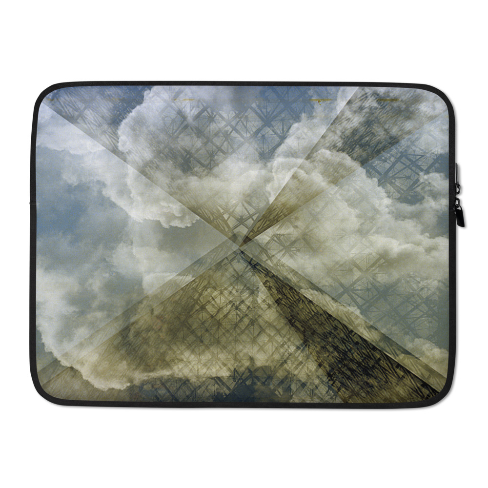 STEVEN LOPEZ: Reflections, Louvre (laptop cover)
