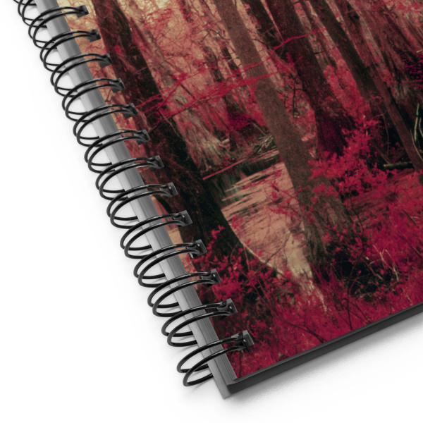 Close-up of a notebook cover