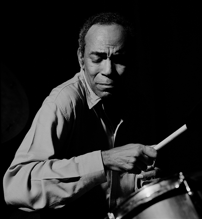 Arthur Taylor playing on his drums