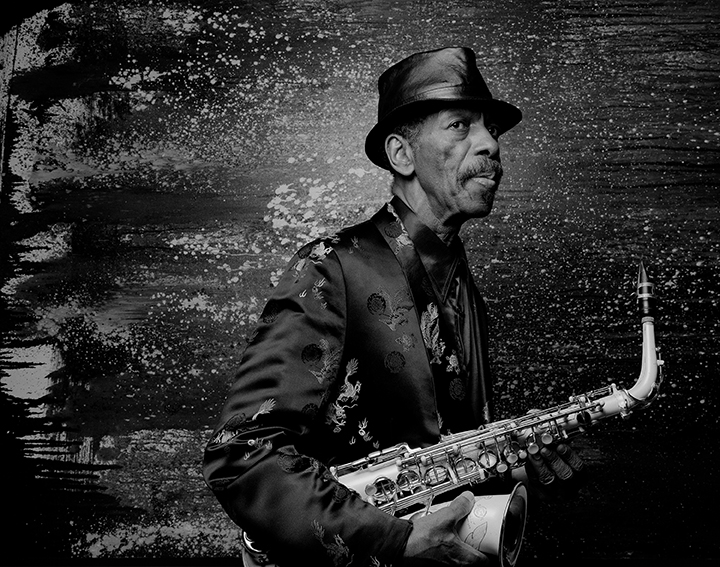 Portrait of Ornette Coleman