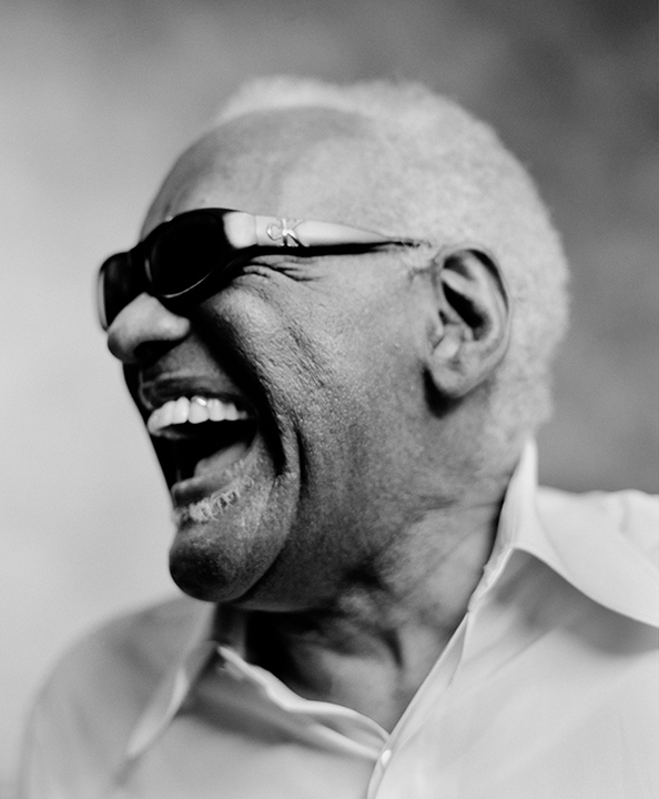 Portrait of Ray Charles